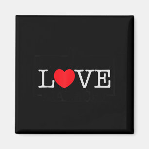 I Love Malachi Heart Family Name Malachi Groovy  Magnet