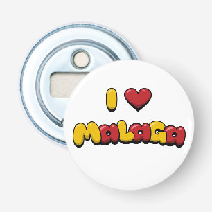 I Love Malaga Bottle Opener