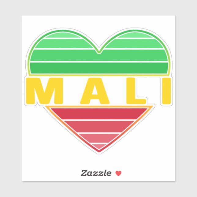 I Love Mali, Malian Heart  (Sheet)
