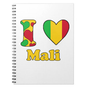 I love Mali Notebook