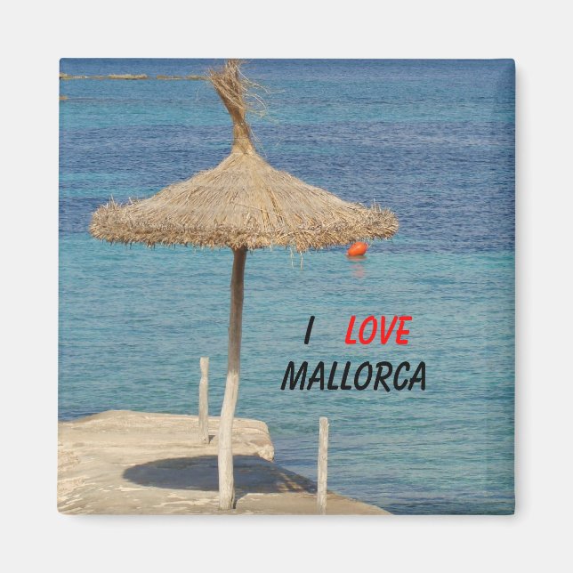 I love Mallorca - Souvenir Magnet (Front)