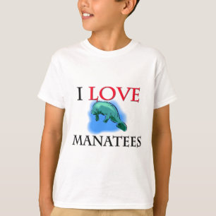 I Love Manatees T-Shirt
