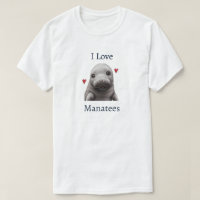 I Love Manatees T-Shirt