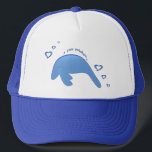 I Love Manatees Trucker Hat<br><div class="desc">Manatees Trucker Hat</div>