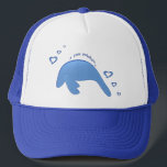I Love Manatees Trucker Hat<br><div class="desc">Manatees Trucker Hat</div>