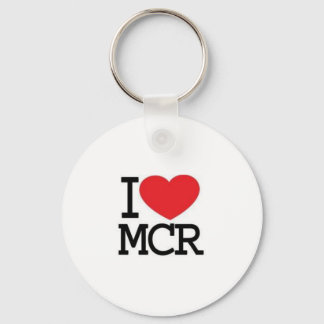 I LOVE MANCHESTER KEY RING
