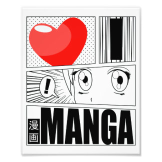 I LOVE MANGA Poster