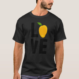 I Love Mango Sweet Dabbing Funny Mango Fruit Love T-Shirt