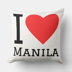 I love Manila  Cushion