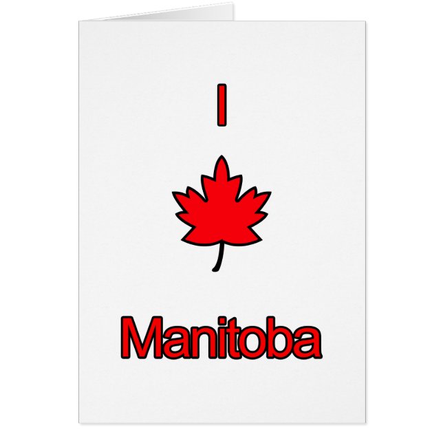 I Love Manitoba (Front)