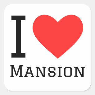 I love mansion square sticker