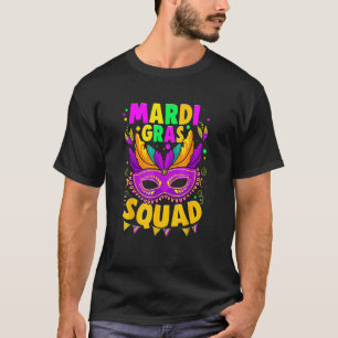I Love Mardi Gras Mardi Gras Squad T-Shirt