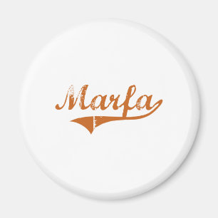 I Love Marfa Texas Magnet