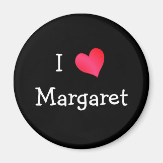 I Love Margaret Magnet