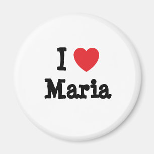 I love Maria heart T-Shirt Magnet