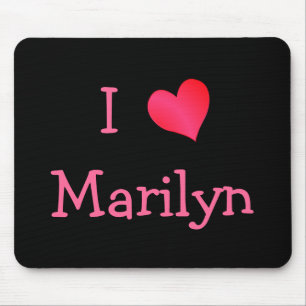 I Love Marilyn Mouse Mat