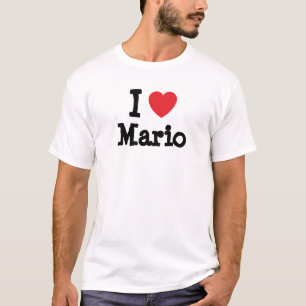 I love Mario heart T-Shirt