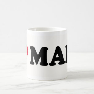 I LOVE MARK COFFEE MUG