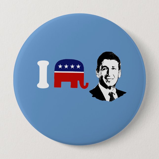 I Love Mark Sanford 10 Cm Round Badge (Front)