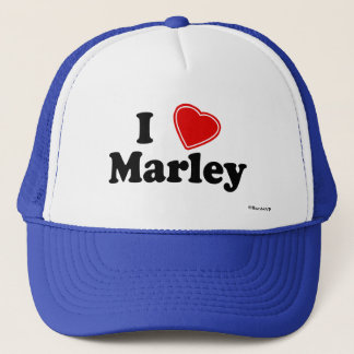 I Love Marley Trucker Hat