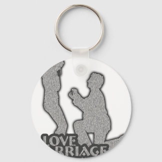 I Love Marriage Will You Marry Me? Key Ring