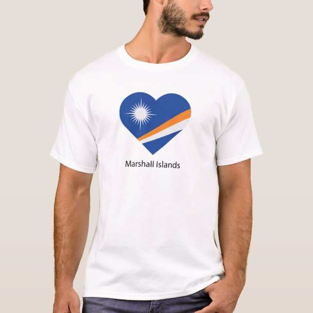 I Love Marshall Islands T-Shirt (Front)