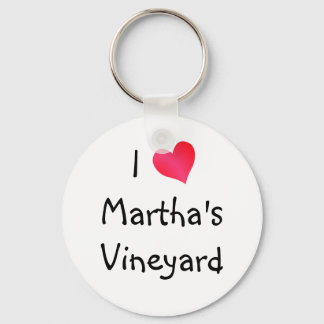 I Love Martha's Vineyard Key Ring