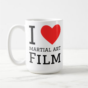 I love martial art film coffee mug