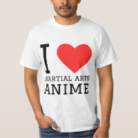 I love martial arts anime