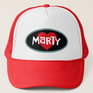 I LOVE MARTY Trucker Hat