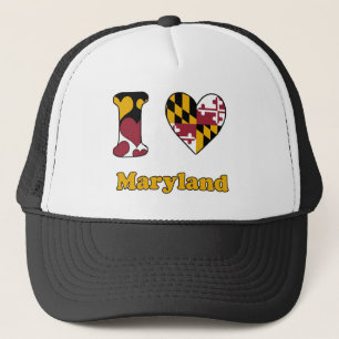 I love Maryland Trucker Hat