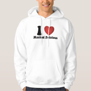 I Love Mashed Potatoes Thanksgiving Dinner Gift Hoodie