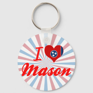 I Love Mason, Tennessee Key Ring