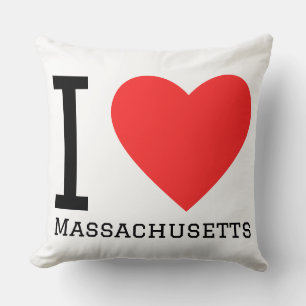 I love Massachusetts Cushion