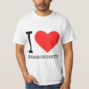 I love Massachusetts  T-Shirt