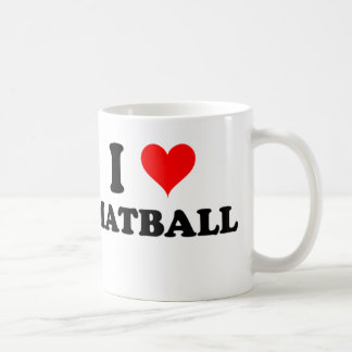 I Love Matball Coffee Mug