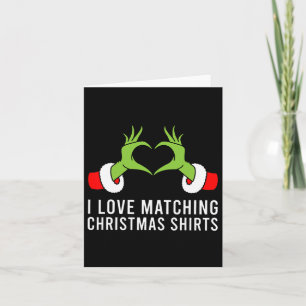 I Love Matching Christmas S But I Don't Xmas Coupl Card