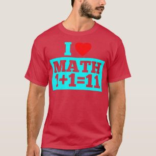 i love math 9  T-Shirt