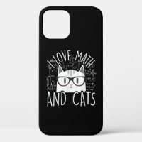 I Love Math And Cats Cute Kitty Cat