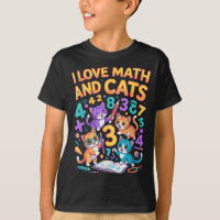 I Love Math And Cats Teacher Student