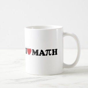 I Love Math Coffee Mug