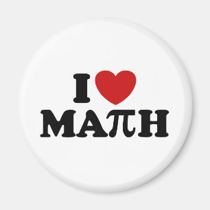 I Love Math Magnet