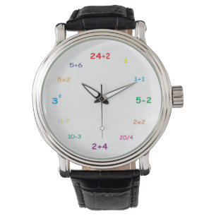 I love math! wrist watch