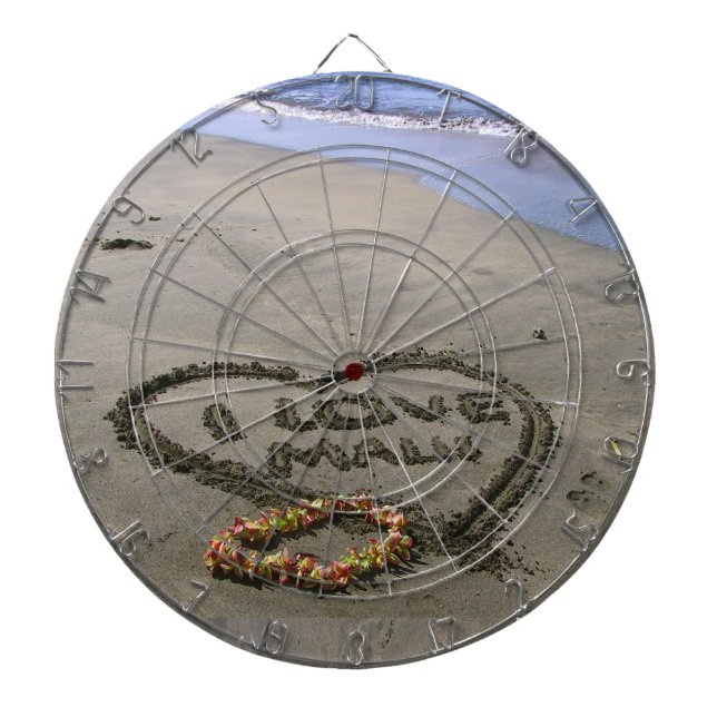 I love Maui Dartboard (Front)