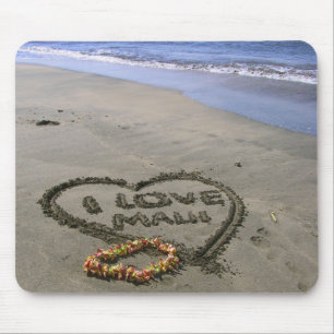 I love Maui Mouse Mat