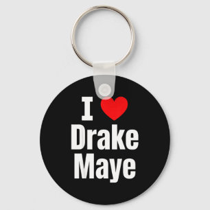 I Love Maye Football Fan  Key Ring