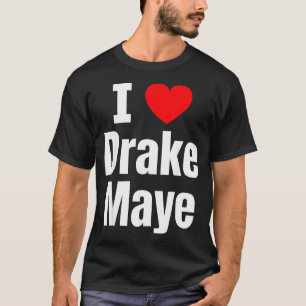 I Love Maye Football Fan T-Shirt