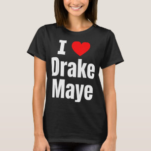 I Love Maye Football Fan T-Shirt