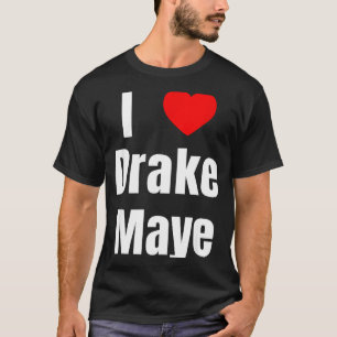 I Love Maye Qb Football Fan T-Shirt