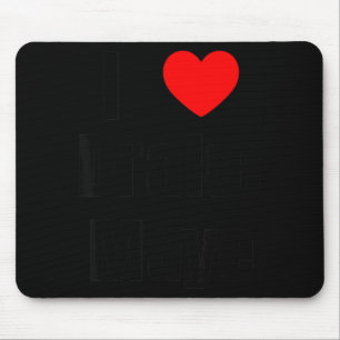 I Love Maye Qb Football Fan Vintage Tee For Men Yo Mouse Mat